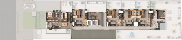 A 2Km do Pátio Batel! 02 Dorm Face Norte! Sacada Frente rua! ED. ICÁRIA!