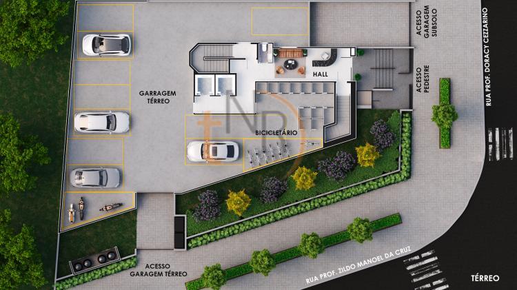 50m do Carrefour 24 horas! Unidade quinto andar, face Norte, frente rua