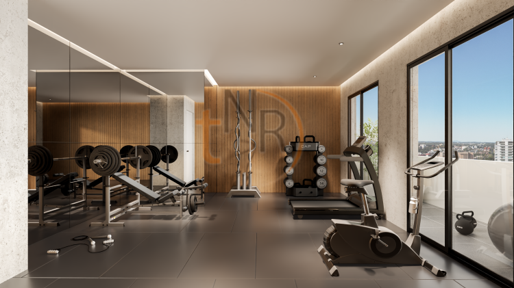 A 155m do Shopping Aguá Verde! Com Sacada e Churrasqueira