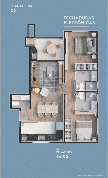 Imperdível! Unidade quinto andar, duas suítes! Frente rua, Varanda Gourmet!