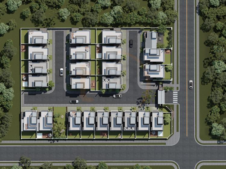 Casas duplex ou triplex à venda no Bacacheri