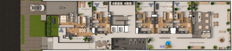 Venha conhecer o RESIDENCIAL ICÁRIA! 2km do Pátio Batel!